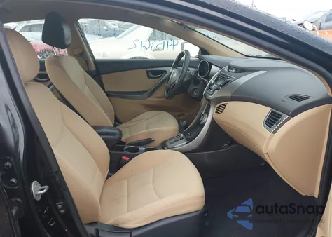 2013 Hyundai Elantra Gls from USA, damaged, VIN KMHDH4AE1DU907250